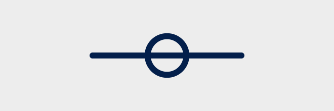 Luchtleiding - Eendraadschema symbolen